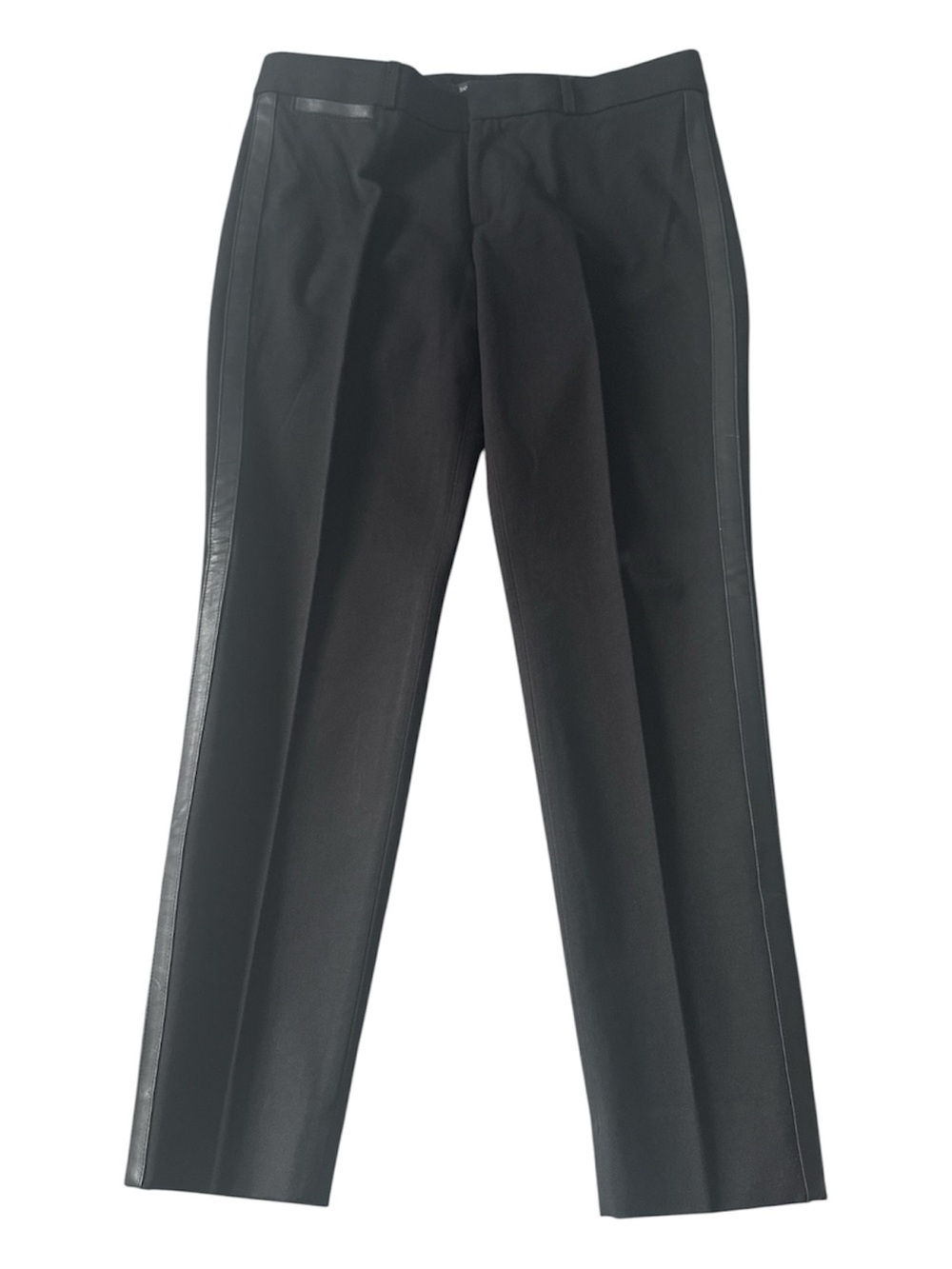 Banana Republic Sloan Black Tuxedo Pants Size 8